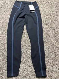 NWT Womens XS Nike One Leggings Training High Rise 7/8 Length Black Extra Small - Picture 1 of 3