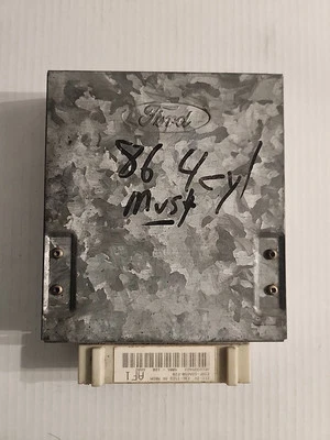 1985 1986 85 86 Ford Mustang ECU ECM Engine Control Unit Module 4 cyl OEM 2446 - Image 1 of 4