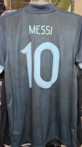 2019/20 ADIDAS ARGENTINA NATIONAL #10 MESSI AWAY SOCCER JERSEY GE5473 - Picture 1 of 6