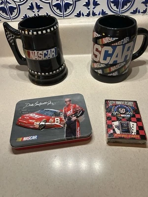 Dos tazas grandes de cerámica NASCAR de colección más más Foto 1 de 4