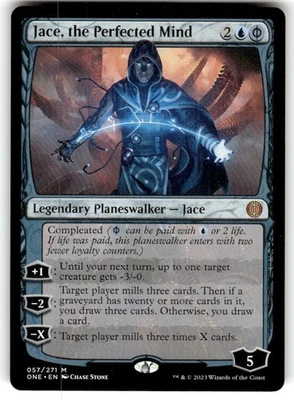 MTG Jace, the Perfected Mind NM-Mint Phyrexia: All Will Be One - Image 1 of 2