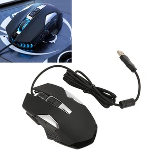 RGB Gaming Mouse Multifunction Ergonomic 7200 DPI Wired Optical Gaming Mouse CB - Afbeelding 1 van 24