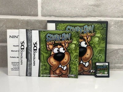 Scooby-Doo Who's Watching Who Nintendo DS CIB Complete - Tested & Cleaned - Image 1 of 4