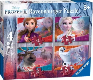 Ravensburger Jigsaw Puzzle 4 in 1 Pieces Disney Frozen II 3+ Kids - Picture 1 of 5