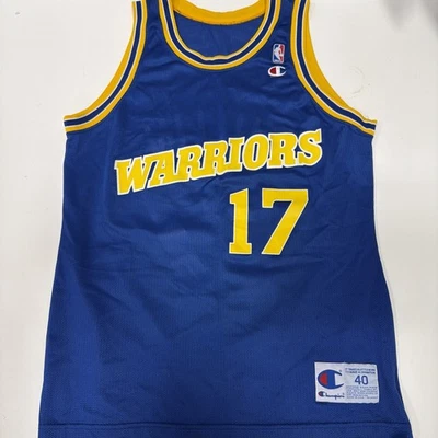 Camiseta Vintage Champion Chris Mullin Golden State Warriors - Imagem 1 de 4