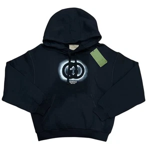 GUCCI / XS / Black / Interlocking Parka / Model Number 770839 XJF65 - Picture 1 of 9