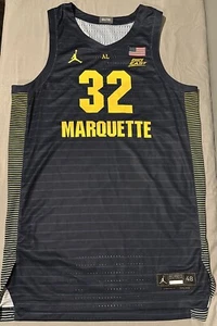 Mens Marquette Basketball Jersey #32 Player Issue PE Size 48 (Lgth +4) 2019-2020 - Picture 1 of 4