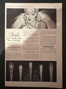 Vtg 1930s AD International Silver Co., Sterling Silverware, Flatware - Picture 1 of 3