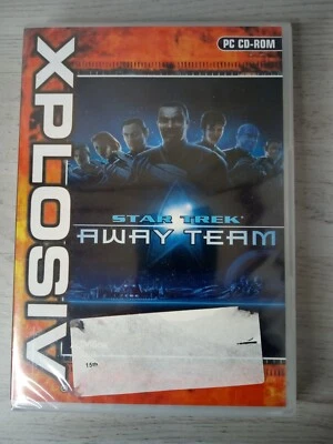 STAR TREK AWAY TEAM PC CD-ROM GAME FACTORY SEALED RETRO GAMING RARE - Image 1 of 2