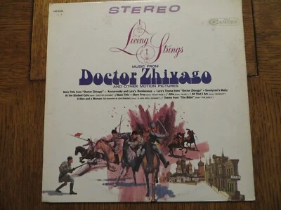 Living Strings – Music From Doctor Zhivago And Other Motion Pictures - 1967 LP - Image 1 of 4