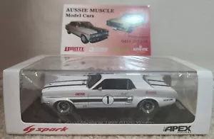 1:43 Spark Ford Mustang #1 Ian "Pete" Geoghegan 1968 Australian ATCC Winner - Picture 1 of 7