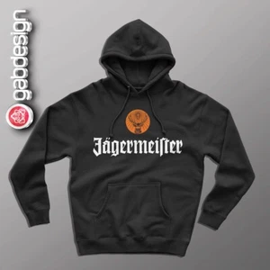 Felpa con cappuccio Hoodie nera Jagermeister - Imagen 1 de 1