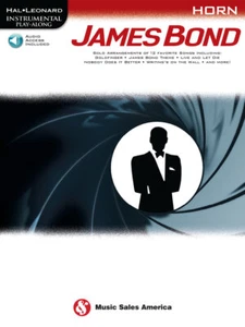 James Bond Instrumental Play Along 12 Songs! For Horn Book NEW! - Picture 1 of 1
