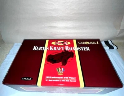 NEW Carousel Kurtis Kraft Roadster 1955 Indy 500 Zink Special #6 Sweikert 4501 - Image 1 of 4