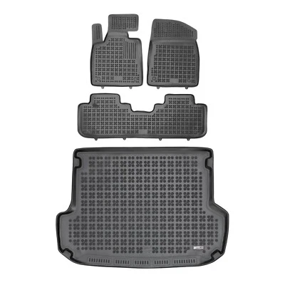 Rezaw-Plast Car Mats for 2016-2022 Lexus RX Floor Mats & Cargo Mat Tailored Blk - Image 1 of 4