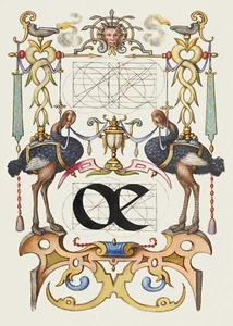 14067.Decor Poster.Kitchen Room wall design.Renaissance floral calligraphy art - Picture 1 of 1