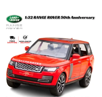 1:32 RANGE ROVER 50th Anniversary SUV Model Toy Car - Image 1 of 4