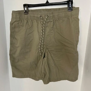 Pantalones Cortos Informales Amazon Essentials Para Hombre L Beige Cintura Elástica Rayas Cordón - Imagen 1 de 3
