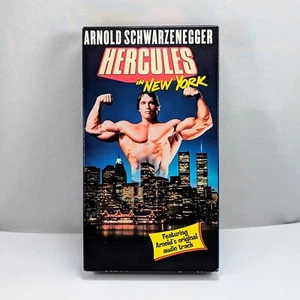 Arnold Schwarzenegger - Hercules in New York - Original 1969 Audio - VHS 2000 - Foto 1 di 7