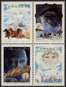 Canadá - 1991 'FOLKLORE' Bloque de 4 MNH [D8938] - Imagen 1 de 1