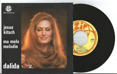 DALIDA - JESUS KITSCH 7"/45  PORTUGAL SINGLE POP CHANSON 1972 VERY RARE Foto 1 de 2