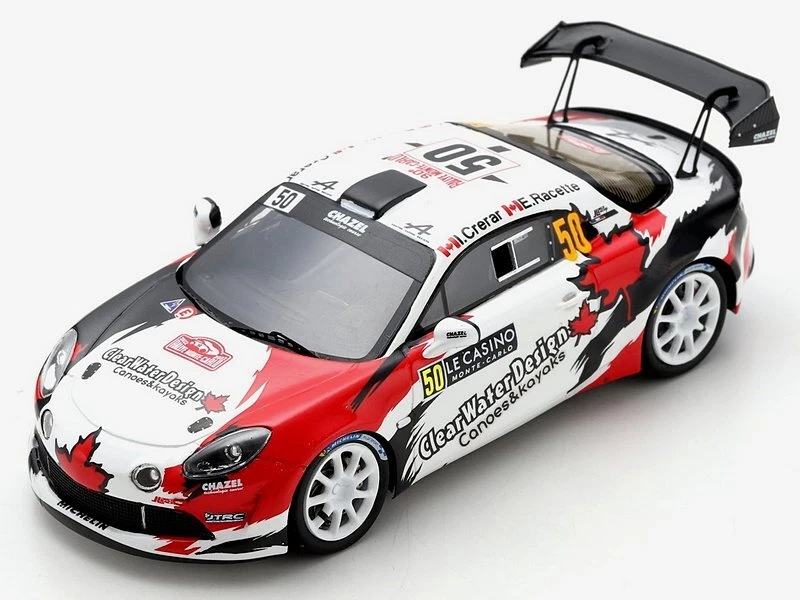Alpine A110 Rally Monte Carlo 2022 Crerar-Racette 1:43 SPARK S6702 - Immagine 1 di 1