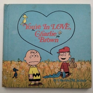 You're In Love Charlie Brown by Charles M. Schulz VTG 1968 Hardcover 1st Edition - Picture 1 of 10