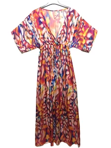 Spicy Sugar flowing maxi dress with kimono sleeves, sz. 10 NWOT - Picture 1 of 6