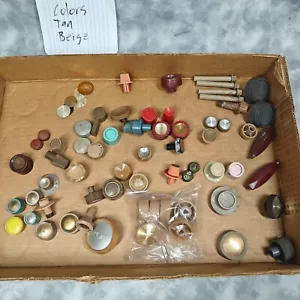Vintage Lot of 50+ Bakelite Radio Knobs/Dials ๐ 1930s-50s, Multi-Color - Picture 1 of 6