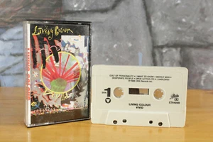 Living Color Vivid Cassette Tape 1988 Epic Records Retro Rock Rap 80s - Picture 1 of 7