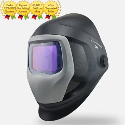 Capacete de solda 3M Speedglas 9100XXi com lente de escurecimento automático 100% autêntico - Imagem 1 de 4