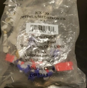 Transformers Cake Toppers Optimus Prime & Megatron Set of 2 Figures 3" Tall - Picture 1 of 3