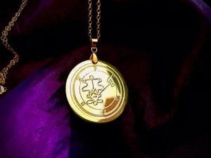 Handcrafted brass Sigil of Purson - Talisman Occult Occultism Pendant Sigil - Imagen 1 de 1