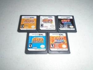 5 Naruto games Path of the Ninja 2, Council 3 & 4, Destiny 1 & 2 ☆☆ Authentic DS - Picture 1 of 2
