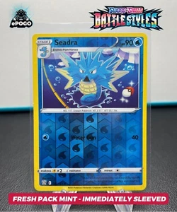 Seadra 032/163 Reverse Holo Pokemon TCG Battle Styles Card Mint SHIPPED TODAY π - Picture 1 of 2
