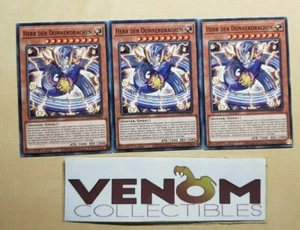 3x (M/NM) *German* Thunder Dragonlord - ETCO-EN025 - Common YuGiOh - Picture 1 of 1