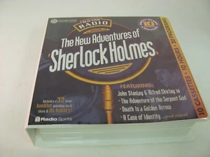 Old Time Radio’s The New Adventures of Sherlock Holmes - 10 Cassettes - Picture 1 of 6