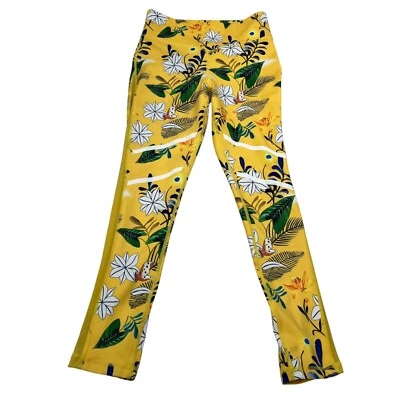 Leggings recortados florales amarillos/multi talla 4 Zyia Active para mujer Foto 1 de 4