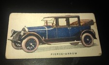 1924 PIERCE ARROW   - Imperial Tobacco Co. CANADA  Cigarette Card RARE