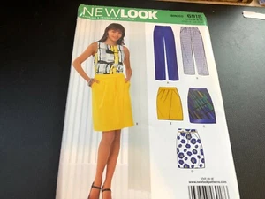New Look Pattern 6918 Misses Skirts w/Pockets & Trim Detail~Pants 2 Lengths 4-16 - Picture 1 of 2