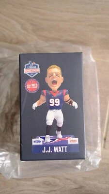 JJ Watt Houston Texans Retiro Anillo de Honor Sellado Regreso a Casa Bobblehead 99 Foto 1 de 4