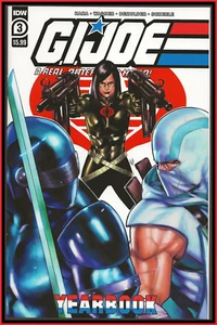 GI JOE A REAL AMERICAN HERO YEARBOOK #3 (2021) SNAKE EYES STORM SHADOW IDW NM- - Picture 1 of 4
