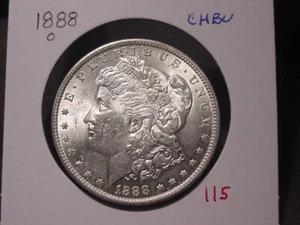 1888-O MORGAN DOLLAR AUSWAHL BU SCHÖN WEISS BELIEBTES DATUM KOSTENLOSER VERSAND - Bild 1 von 3