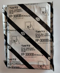 8 Packs Fujifilm FP-3000B Instant B&W Film Super Speed Expired Japan - Picture 1 of 1