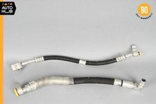 06-09 Mercedes W211 E350 AC A/C Air Conditioning Line Pipe Hose Set of 2 OEM