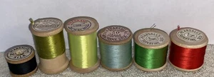 VINTAGE PEARSALL’S SILK FLOSS SALMON FLY TYING  ROD WINDING - Picture 1 of 5