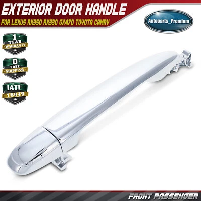 Maçaneta externa de metal versão Pro para Toyota Camry Lexus dianteira direita direita - Imagem 1 de 4