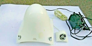 JBL CREATURE White SPEAKER AND SUBWOOFER DWC-R2 PC MULTIMEDIA SPEAKER SYSTEM - Picture 1 of 3