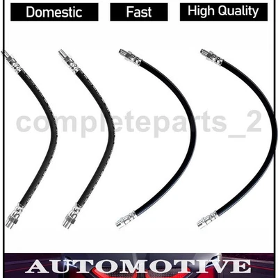 Тормозной гидравлический шланг подходит для Mercedes-Benz C350 Sunsong 2006-2007 годов выпуска 4 шт. - Изображение 1 из 4