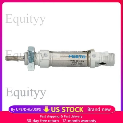 NEW FESTO 19198 DSNU-16-10-P-A Pneumatic Cylinder Control Valve - Image 1 of 4